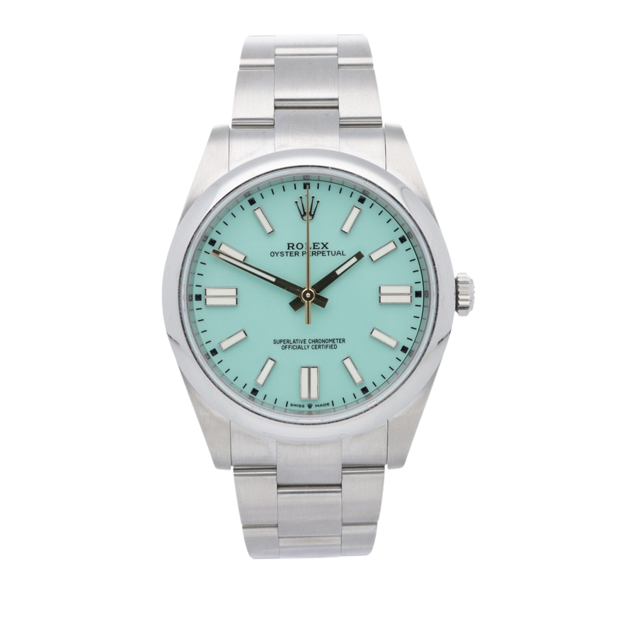 Rolex Oyster Perpetual 41 Tiffany AM DIal