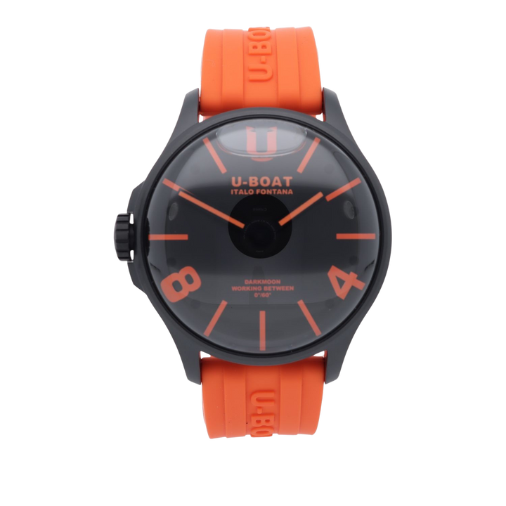 U-Boat Capsoil Darkmoon Curve Orange IPB 44 mm,