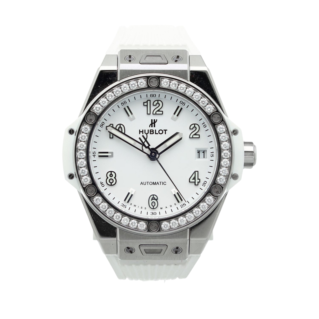 Hublot Big Bang One Click Steel White Diamonds