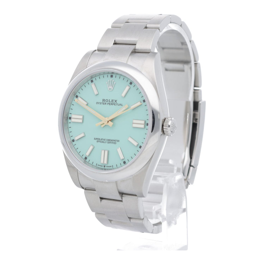 Rolex Oyster Perpetual 41 Tiffany AM DIal