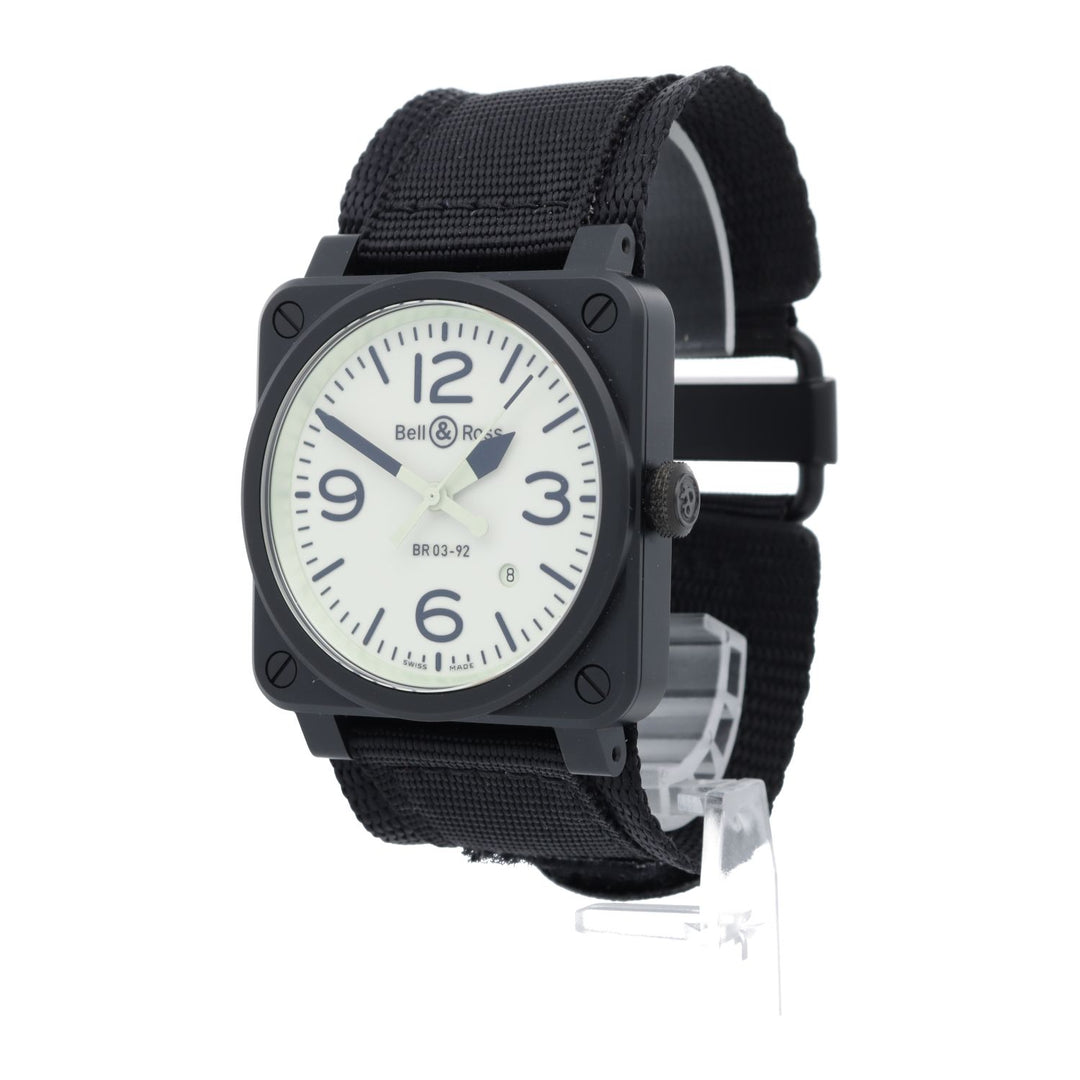 Bell & Ross Full Lum Limited Edition Set 42MM Green Dial Rubber Strap