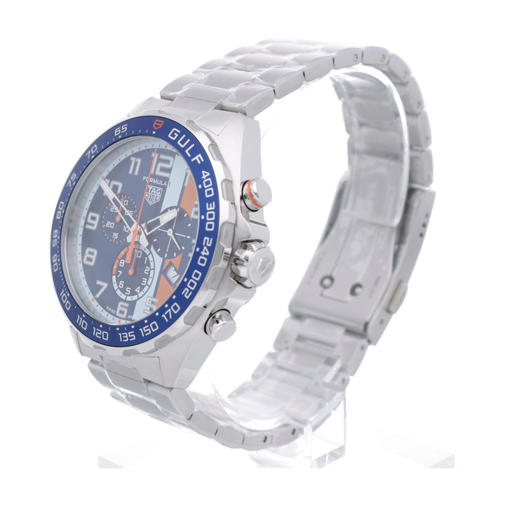 Tag Heuer Formula 1 Quarz Chronograph 43mm Gulf Spezial Edition