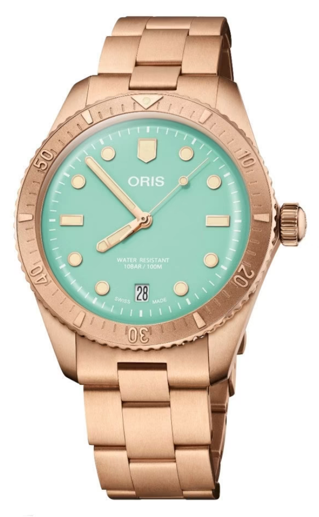 Oris Divers Sixty-Five Cotton Candy