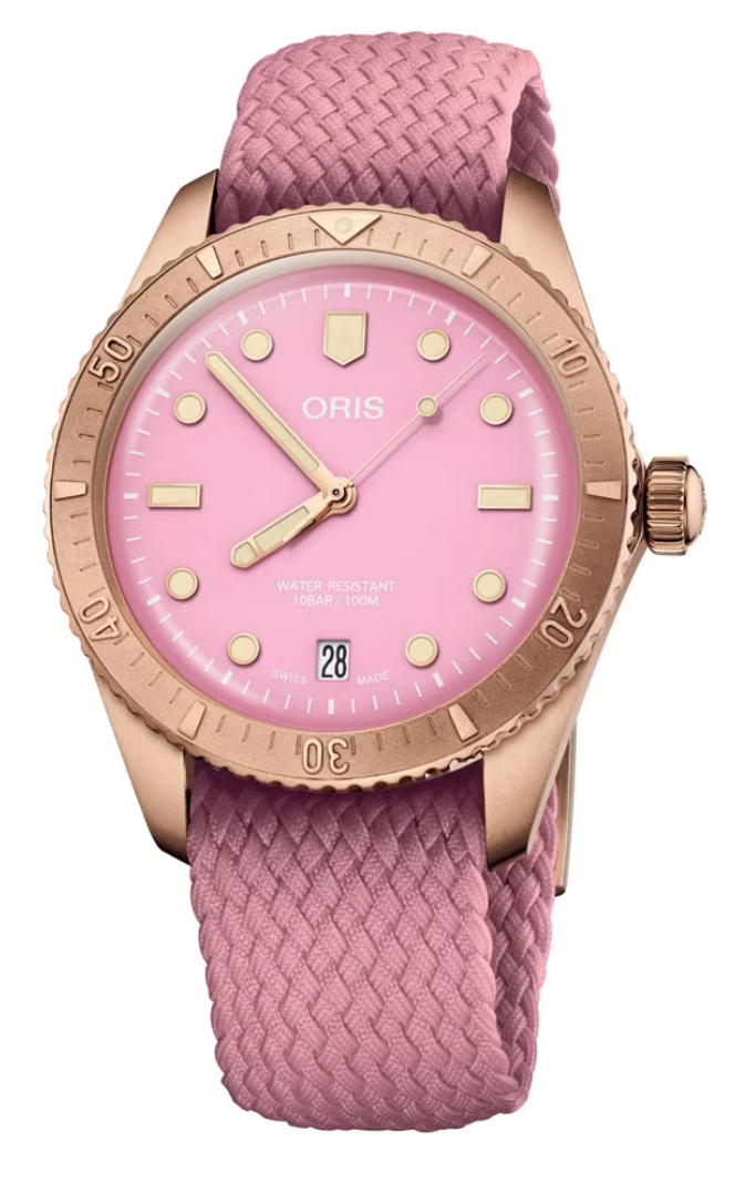 Oris Divers Sixty-Five Cotton Candy