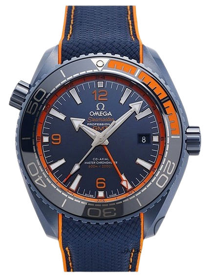 Omega Seamaster Planet Ocean 600m Co-Axial Master Chronometer GMT BIG BLUE