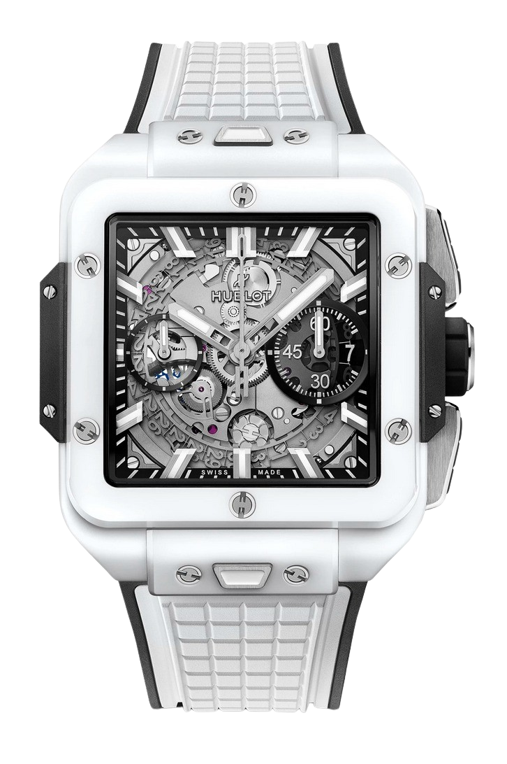 Hublot Square Ban Unicode White Ceramic 42mm