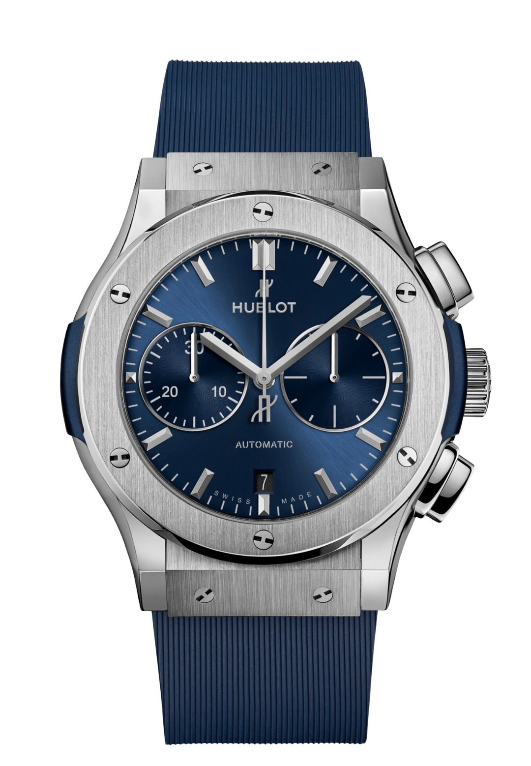 Hublot Classic Fusion Chronograph Titanium Blue