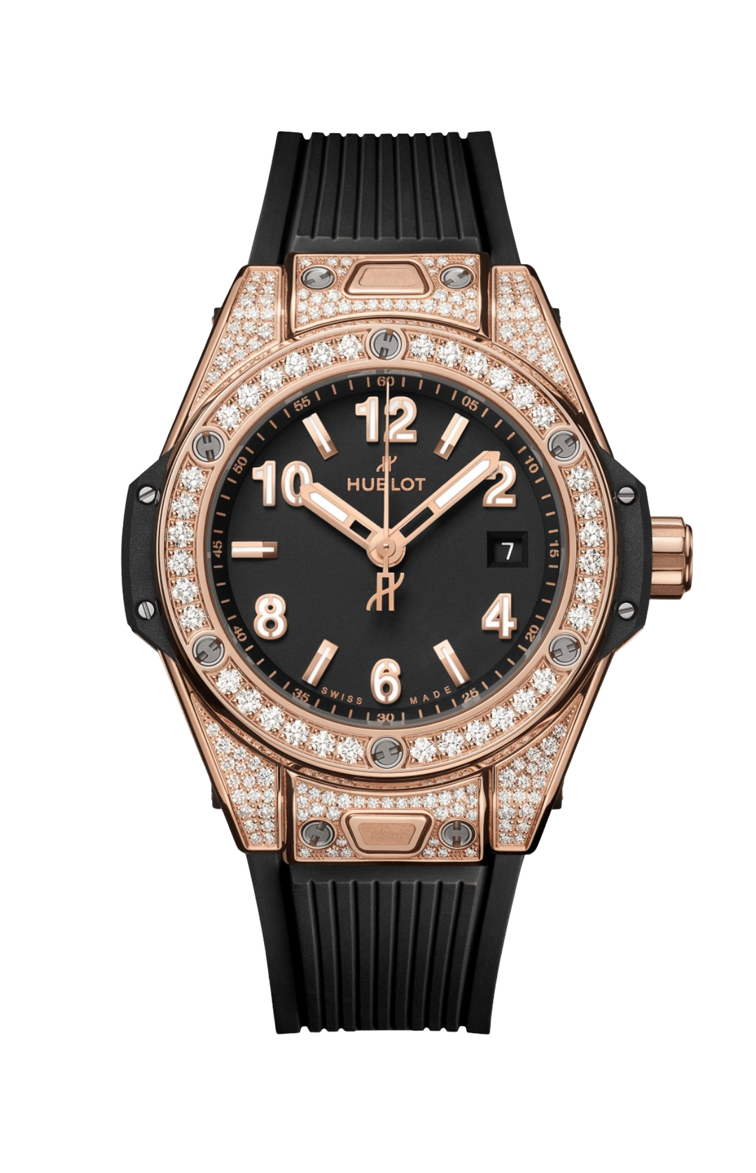 Hublot Big Bang One Click King Gold Pavé