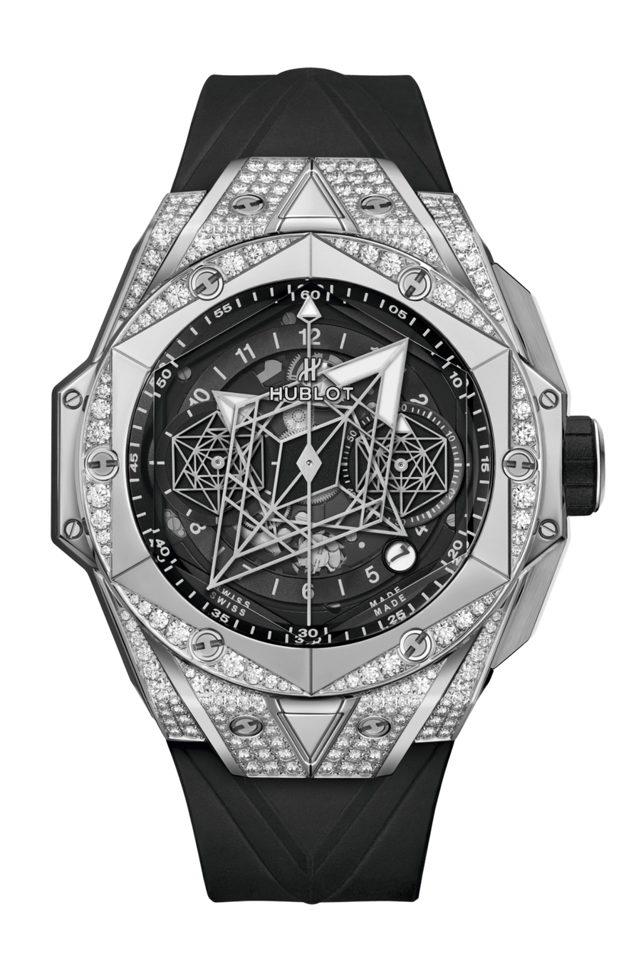 Hublot Big Bang Sang Bleu II Titanium Pavé