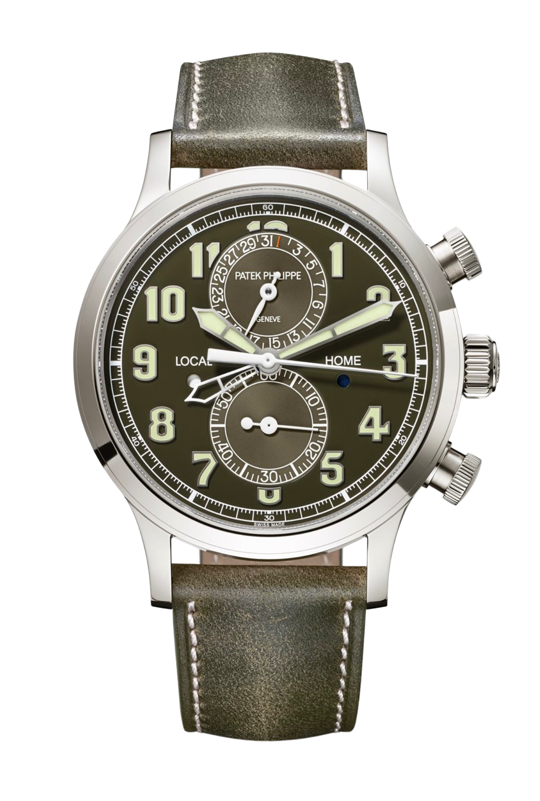 Patek Philippe Calatrava Pilot Travel Time Chronograph