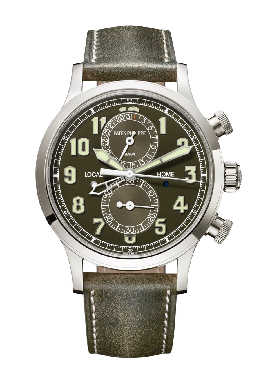 Patek Philippe Calatrava Pilot Travel Time Chronograph