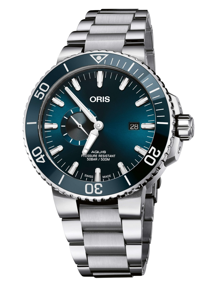 Oris Aquis Small Second, Date