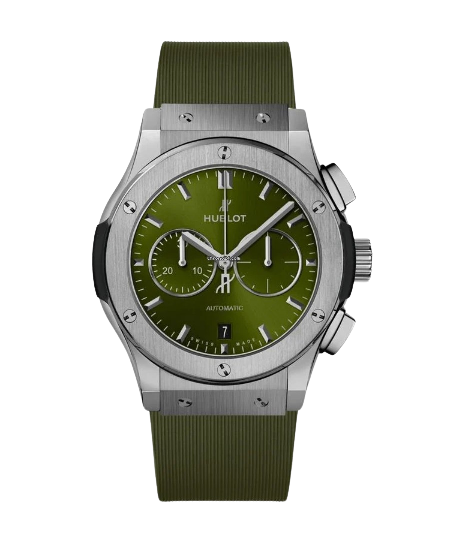 Hublot Classic Fusion Chronograph Titanium Green