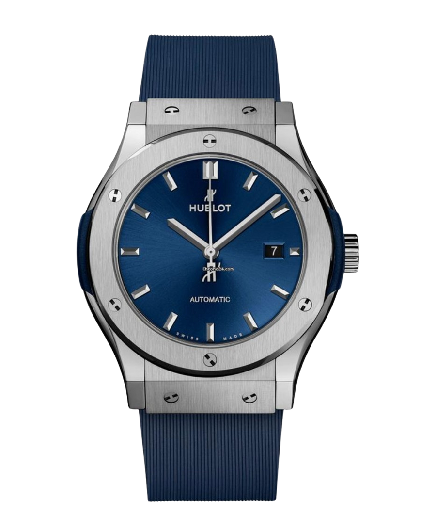 Hublot Classic Fusion Titanium Blue