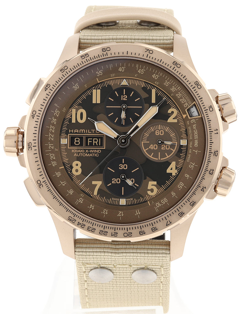 Hamilton Chronograph Khaki Aviation X-Wind Auto Chrono