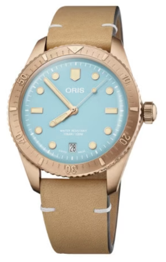 Oris Divers Sixty-Five Cotton Candy