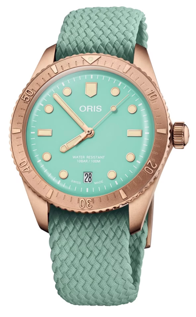 Oris Divers Sixty-Five Cotton Candy