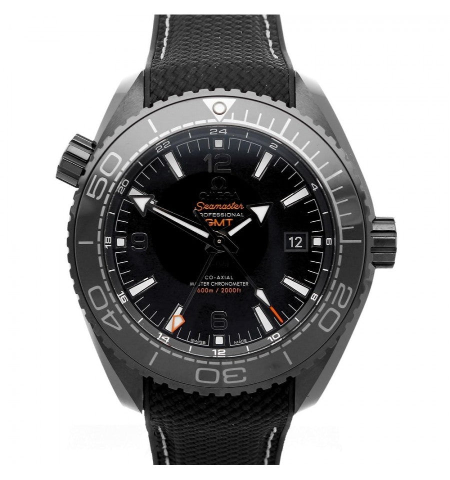 Omega Seamaster Planet Ocean 600 M Co-Axial Master Chronometer GMT 45,5mm Deep Black