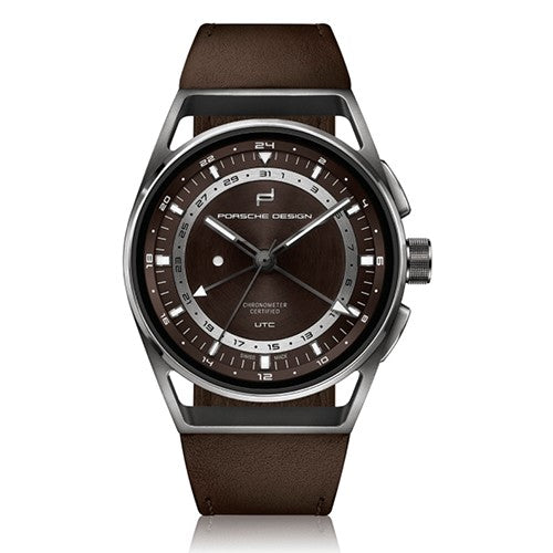 Porsche Design 1919 Globetimer UTC Titanium & Brown