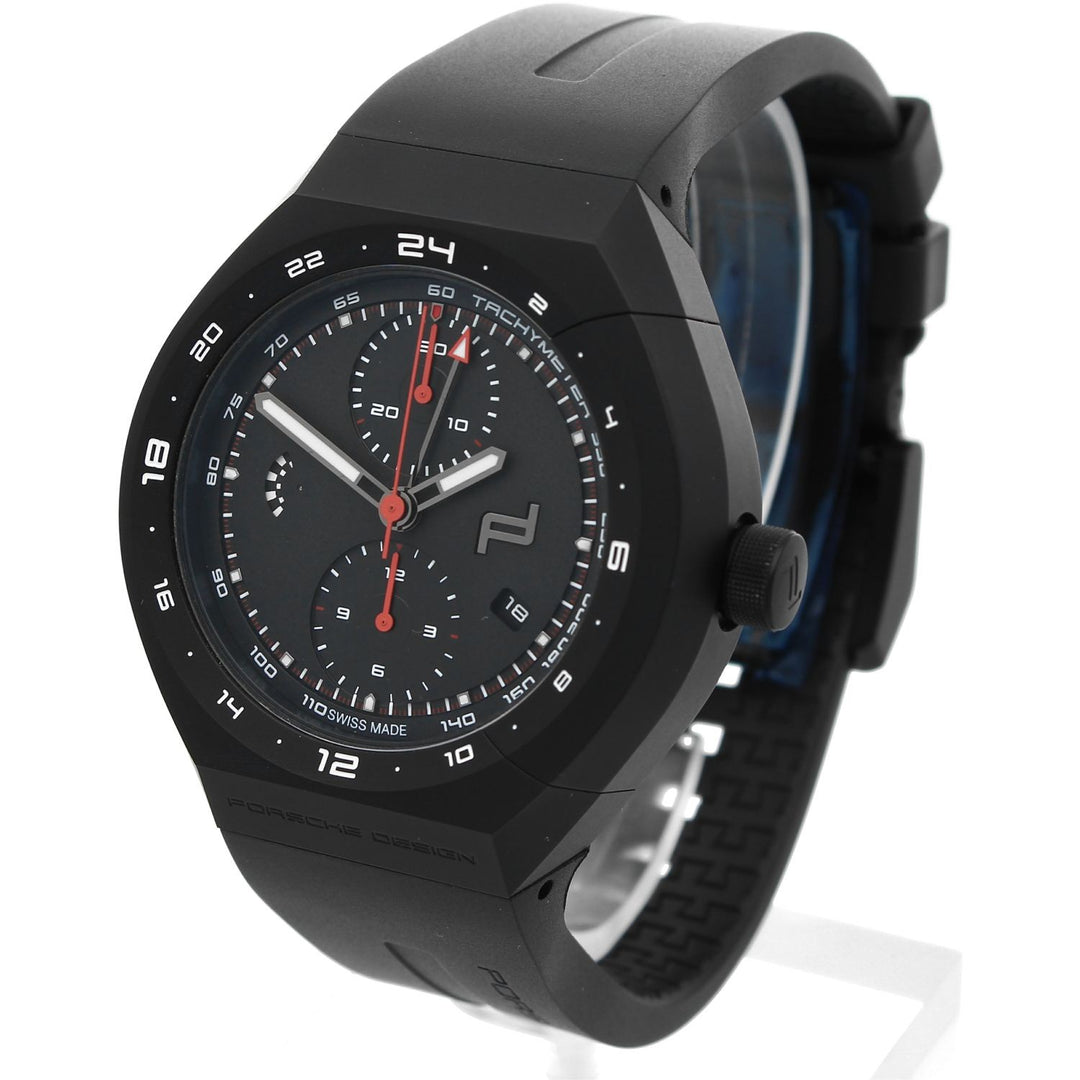 Porsche Design Monobloc Actuator 24h-Chronotimer Black & Rubber