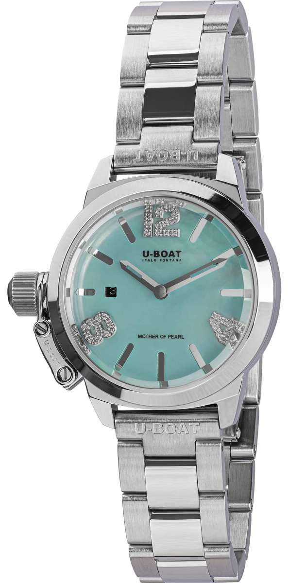 U-Boat Classico 30 Lady Aquamarine