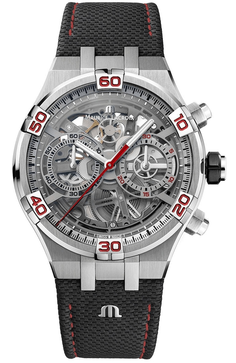 Maurice Lacroix Aikon Automatik Skeleton Chronograph Special Edition Mahindra Racing